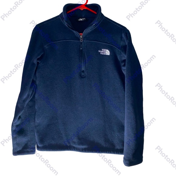 Mens Glacier Unisex North Face 1/4 Zip Long Sleeve Jacket Sz Small - Picture 1 of 7